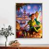Full Round Diamond Painting The Elf Couple Art Rhinestone Picture Mosaic DIY 5D Cross Stitch Embroidery Home Decoration