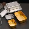 SikaiZhuo 304 Edelstahl Tiefe Quadratische Back- & Grillbleche