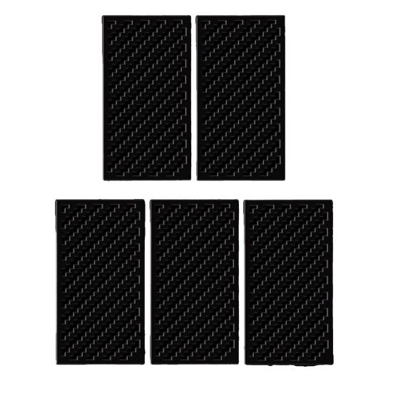 Diamond Art Zigzag Rulers Diamond Craft Grid Rulers Precise Diamond Placement Tool for Square Diamond Art Kits Crafting Accessories 5pcs