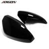 For Volkswagen VW Polo Mk6 AW GTI 2018- Gloss Black Side Rearview Rear View Mirror Cover Shell Cap Case Replacement