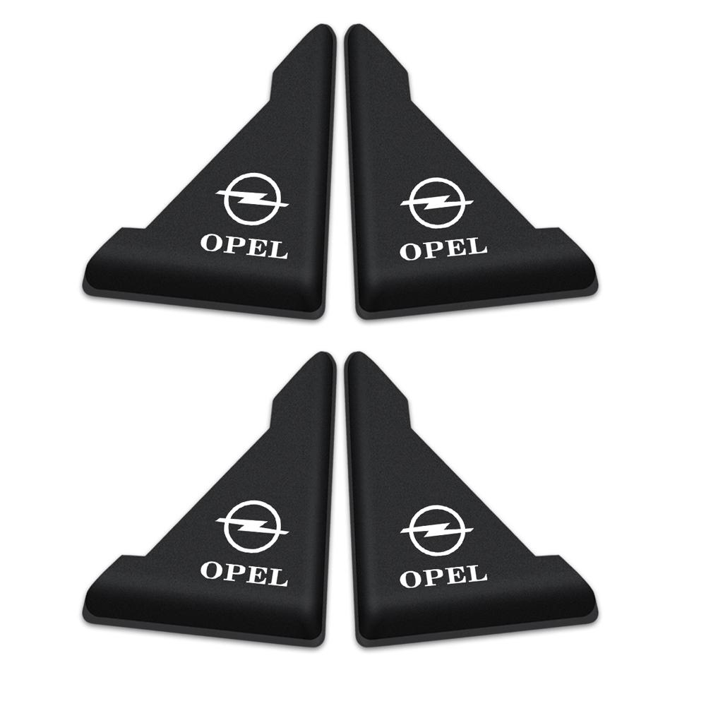 AAHJ1 2/4pcs Car Door Corner Protector Cover Edge Guard Anti-Collision Scratch For Opel Insignia Astra Antara Meriva Zafira H G Corsa