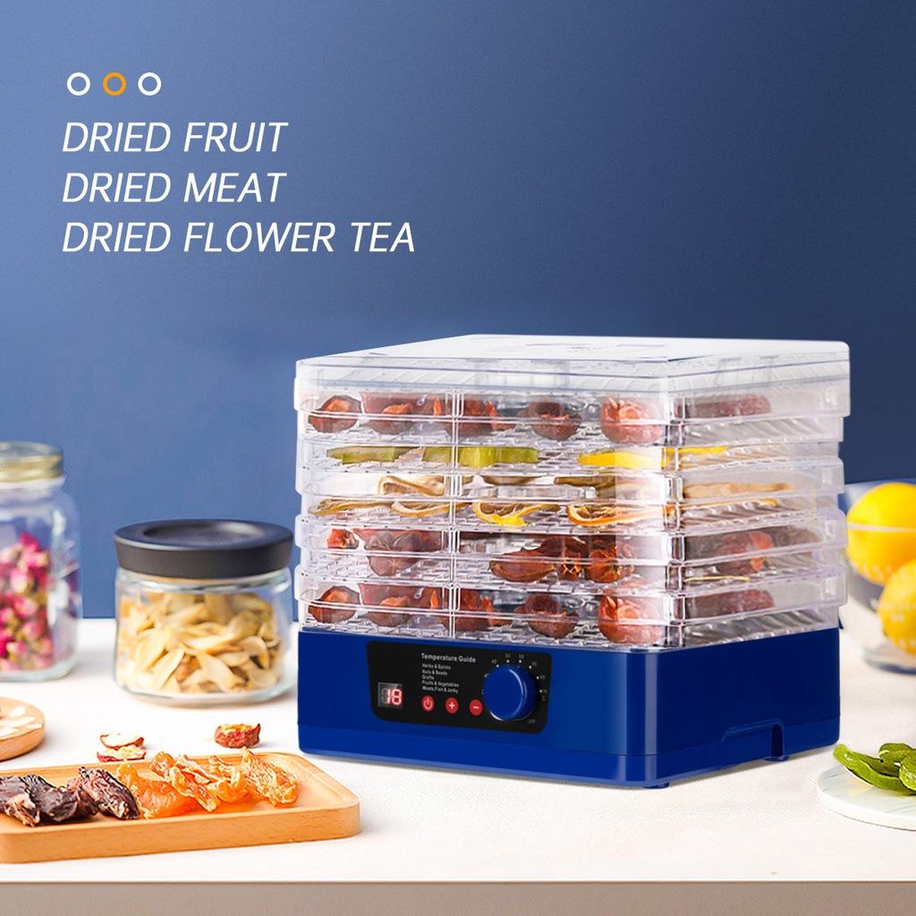 

Spice and fruit dehydrator, household vegetable dryer, transparent fruit dryer, touch-controlled pet food dryer JP