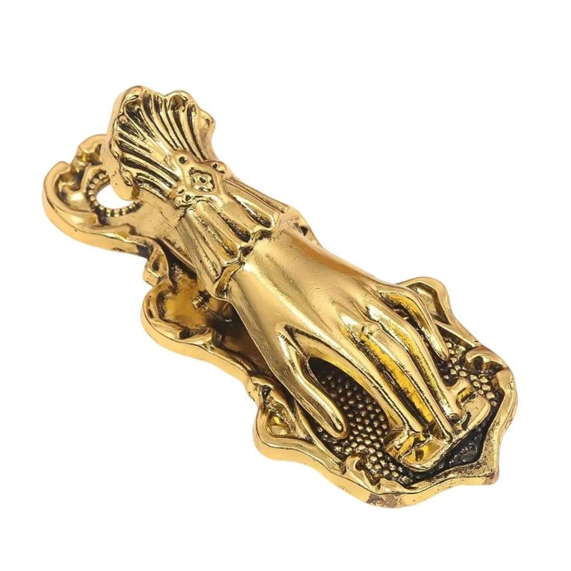 Vintage Bookmarks Hand Shape Metal Bookmarks Page Holder Clip Decorative Paper Clip for Reading Scrapbooking Journaling