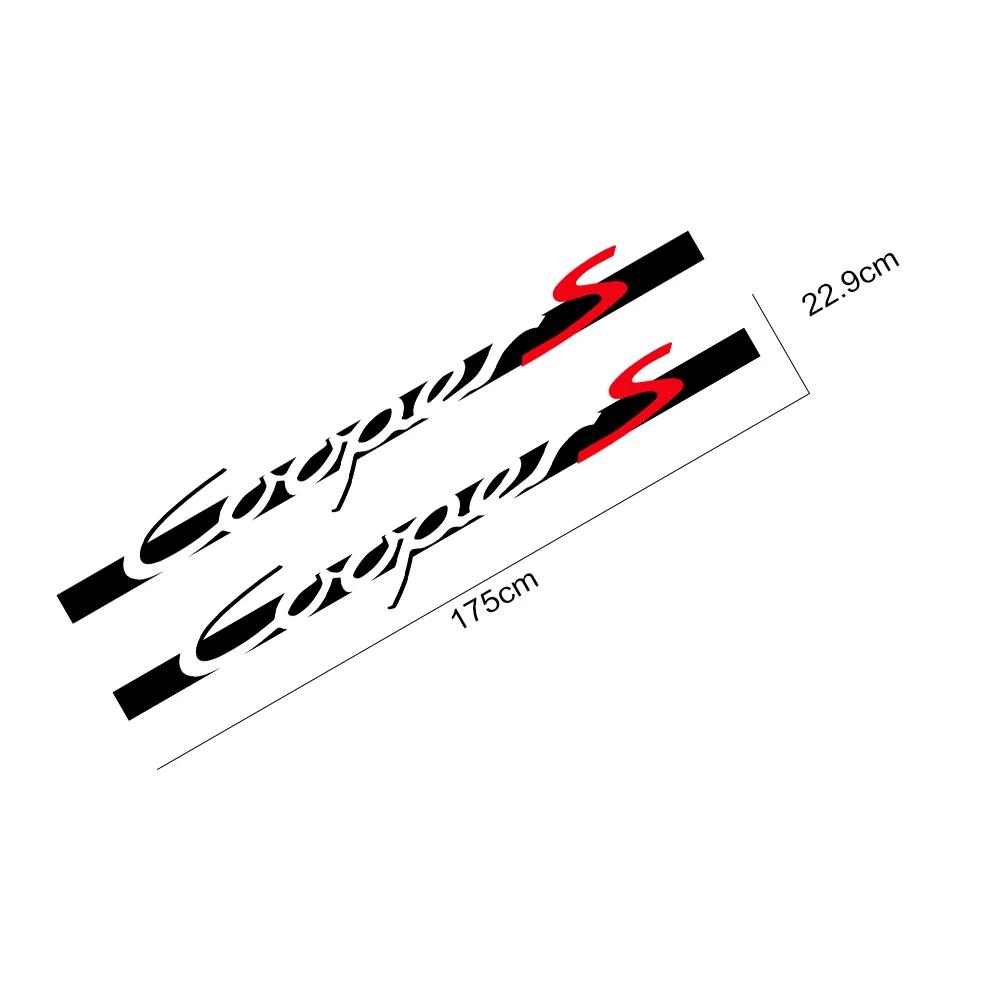 Car Door Side Stickers For MINI Cooper S JCW R55 R56 F55 F56 F57 F60 R60 R61 F54 Vinyl Decor Decal Auto Para Tuning Accessories