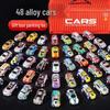 48 Mini Pull-Back Car Set for Kids - Gift Box of Inertia Toy Cars for Boys
