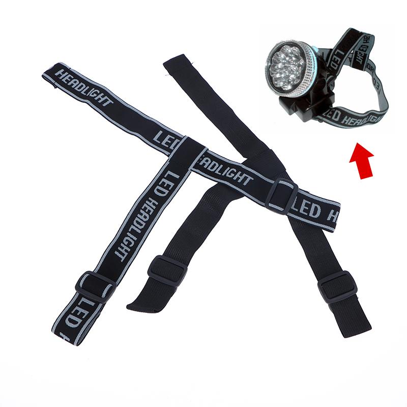Elastic Head Band Belt For LED Headlamp Bike Front Light Universal Adjustable Head Lamp Strap High Elasticity Frontal Headband