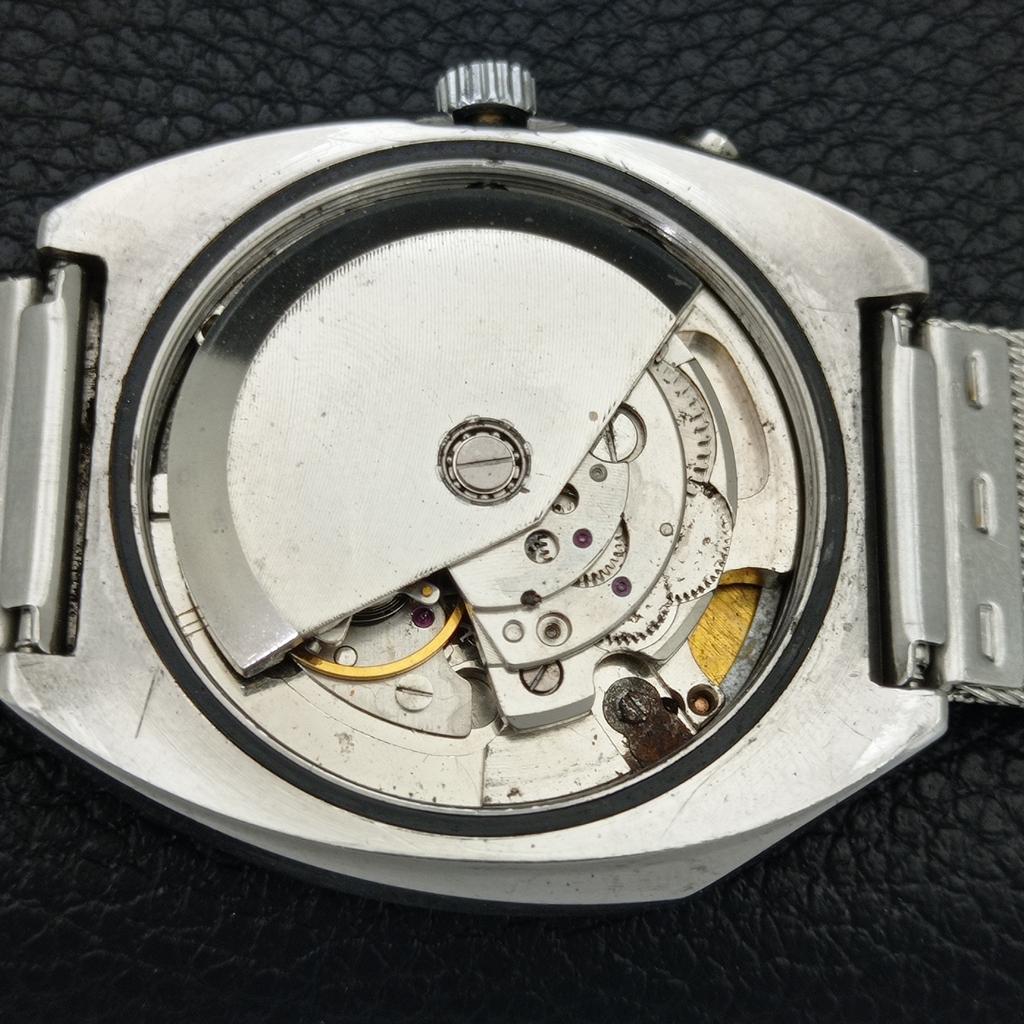RICOH R31 AUTOMATIC VINTAGE JAPAN MENS YELLOW COLOR DIAL WATCH a706844-1