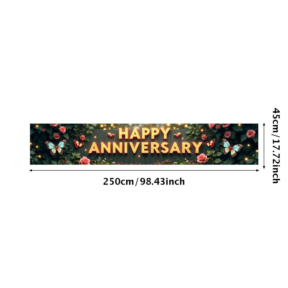 

Rose Background Themed Large Customizable Party Decor Artistic Decoration for Special Occasion
