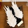 Feather Duckbill Hair Clip Side Hairpin Embroideried Wing Shape Hair Clip for Women Girl Hair Decoration Accessories