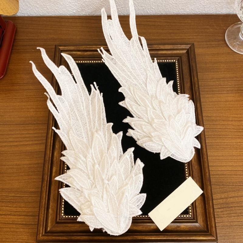 Feather Duckbill Hair Clip Side Hairpin Embroideried Wing Shape Hair Clip for Women Girl Hair Decoration Accessories