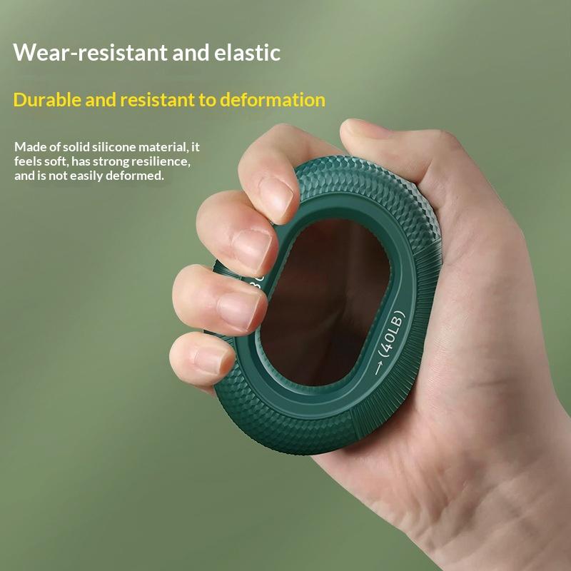 1Pc Silicone Finger Grip Circle For Adults Wrist Support Hand Strengthener Rehabilitation Training Double Strength