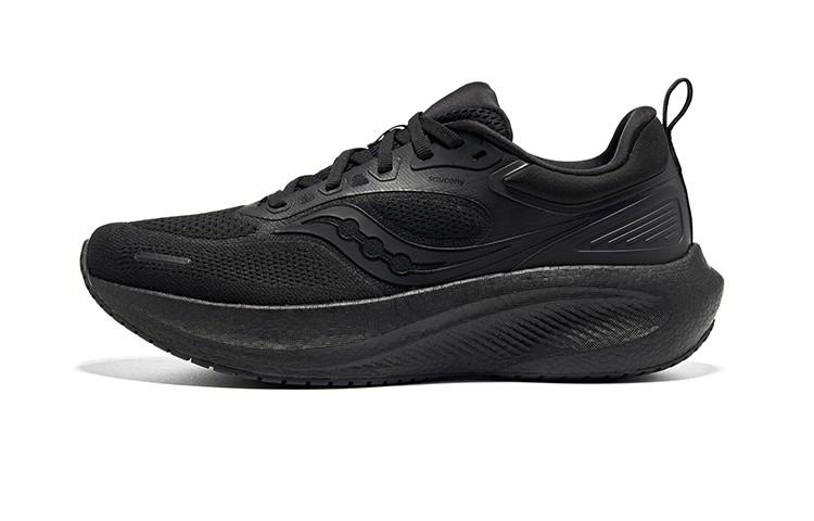 Saucony Surge 3 Cushioning Support Low Top Running Shoes Unisex Black - S28215-3 42