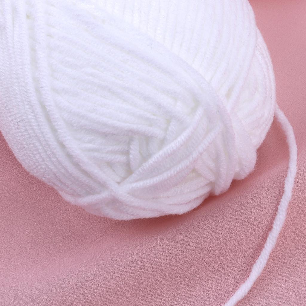 50G Milk Cotton Yarn Super Soft Skin Care Cashmere Blend Warm Easy Care Tumble Dry Normal for Knitting Crochet Accessories and