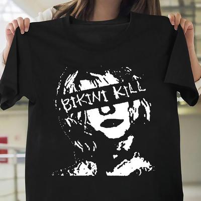 Bikini Kill Amerikanskt Rockband Unisex Svart T-shirt S-3XL Q84958 Unisex T-shirt