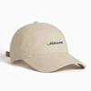 Hochwertige reine Baumwollkappe Herren Frühling und Sommer Weiches Oberteil Dünnes Gesicht High-End Baseballkappe Damen Gesicht Kleine Buchstabenstickerei