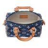 Louis Vuitton Schnelle Monogramm-Blumen-Denim-Umhängetasche, Crossbody-Tasche, Handtasche Herren Blau M27557