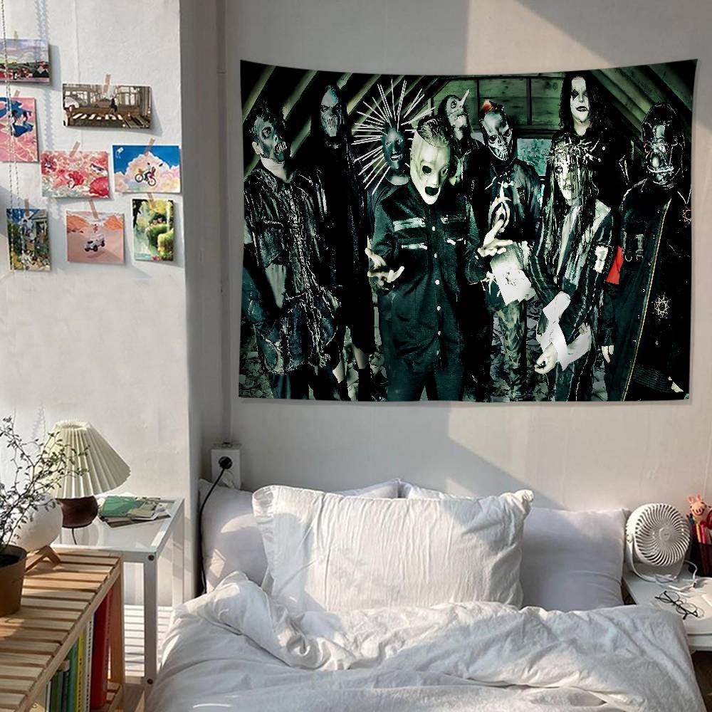 Band Rap SSlipknot Colorful Tapestry Wall Hanging Bohemian Wall Tapestries Mandala Wall Art Decor