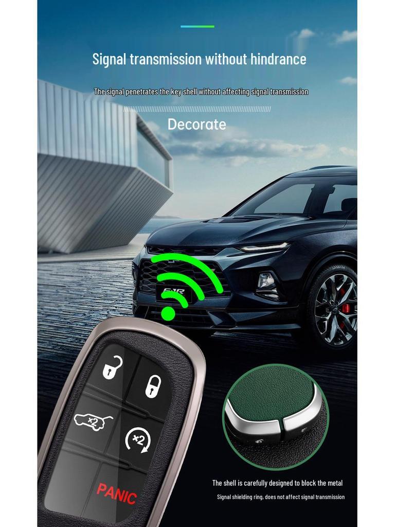 Dodge Journey Key Cover Shell for 2013-2016 Models