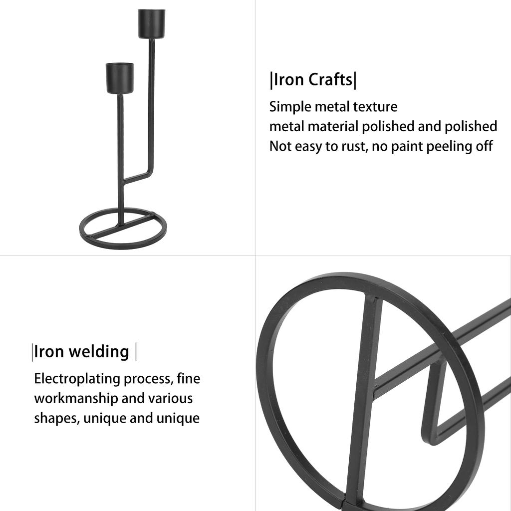 Candlestick Nordic Style Candle Holder Candlelight Dinner Wedding Props Table Decorations