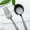 4Pcs Western Colorful Dinnerware Set Stainless Steel Cutlery Dinner Set Knife Fork Coffee Spoon Silverware Kitchen Tableware Set