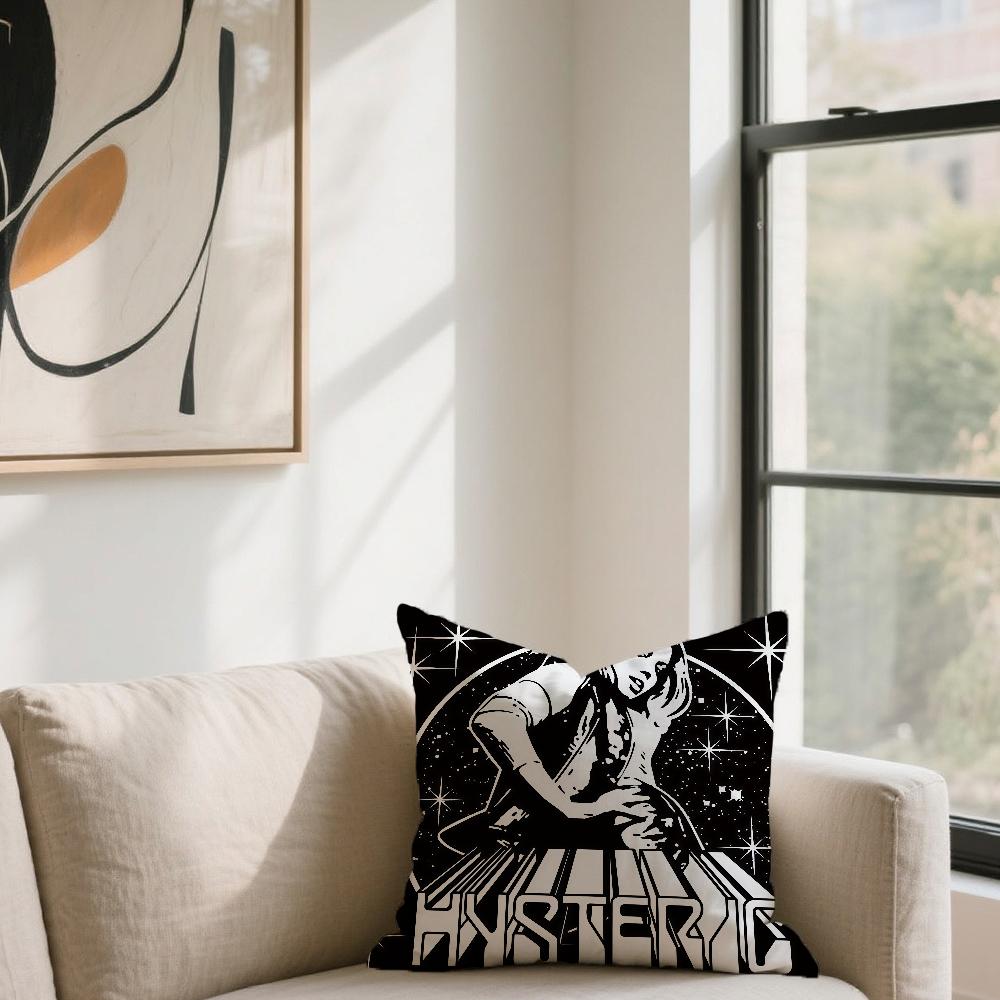 Módní H-Hysteric G-Glamour povlak na polštář Pro pohovku, auto, kancelář, kavárnu Měkký a pohodlný Oboustranný potisk Povlak na polštář