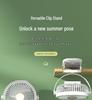 USB Rechargeable Portable Clip-On Desk Fan for Dorms