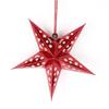 Hanging 3D Christmas Tree Lampshade Paper Five-Star Decorative Lampshade  Home Decor
