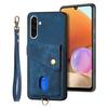 For Samsung Galaxy A56 5G Case with Card Holder Kickstand Leather Phone Back Cover