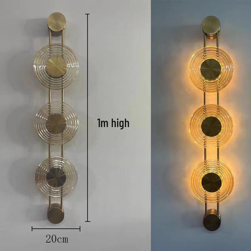 European-Style Minimalist Wall Lamp: Modern Art Design for Office, Hotel, or Bedroom