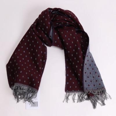 Schal Bordeaux Blau 8589 614
