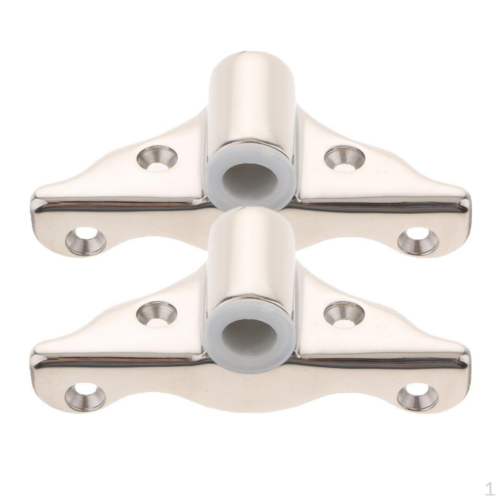 

2 гнезда бронзово-серебряные крепления уключины из нержавеющей стали для парусного спорта и гребли