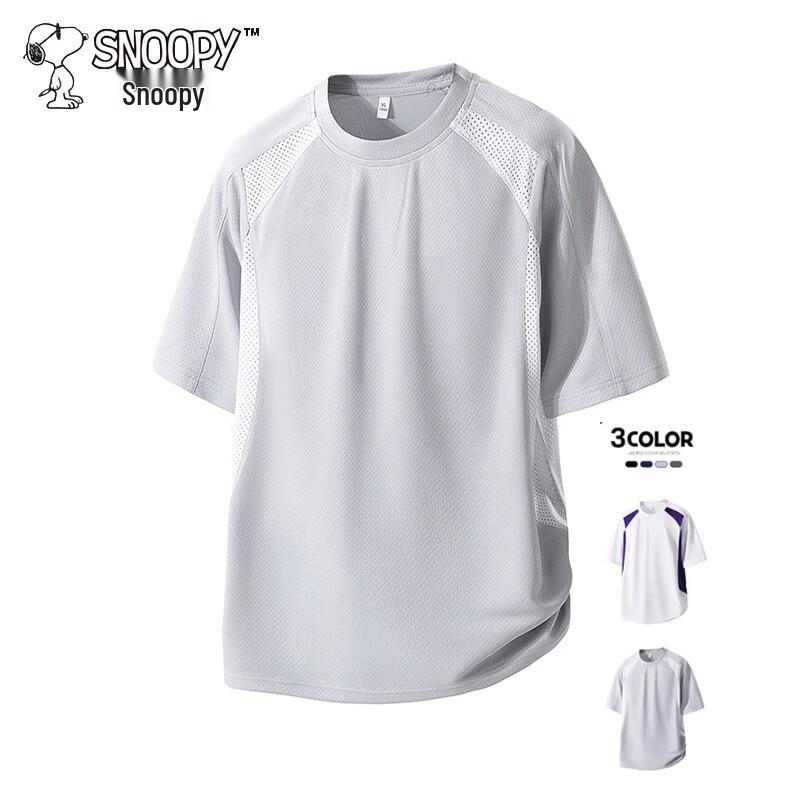 

Snoopy Men s Quick-Dry Short Sleeve T-Shirt S