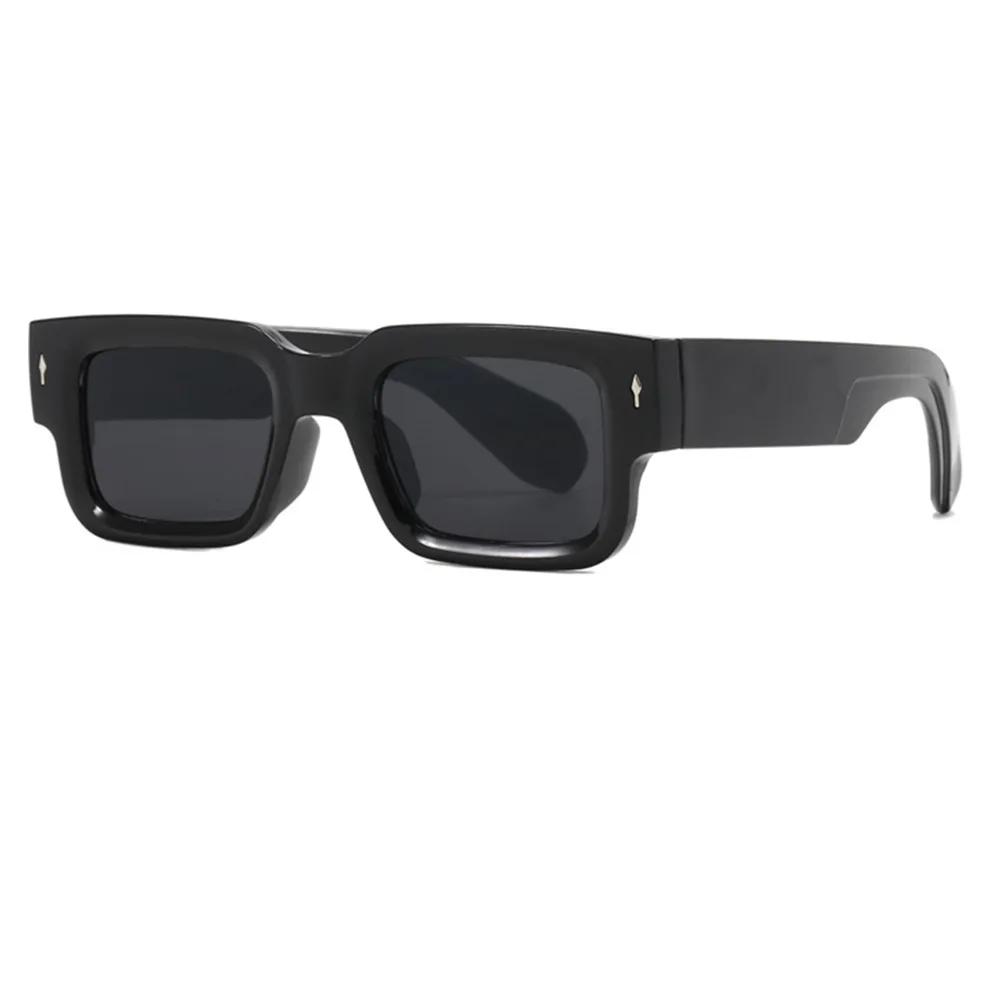 Y2k Style Square Sunglasses for Women Sunscreen Luxury Brand Small Frame Square Sunglasses Vintage Punk Sun Hip Hop Glasses