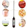 Digital Thermometer with 15cm Long Probe Candle Making Kits Measure Liquid Soy Paraffin Wax Baked Milk Meat BBQ Wax Melts