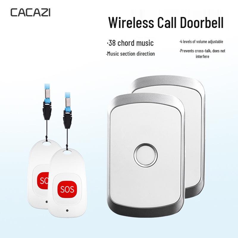 Wireless Waterproof Emergency Call Button for Elderly & Children Care