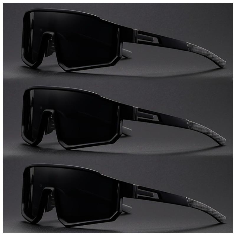 

3-piece Set of Hiking Goggles with Large Frame New Outdoor Sports Windproof Sunglasses