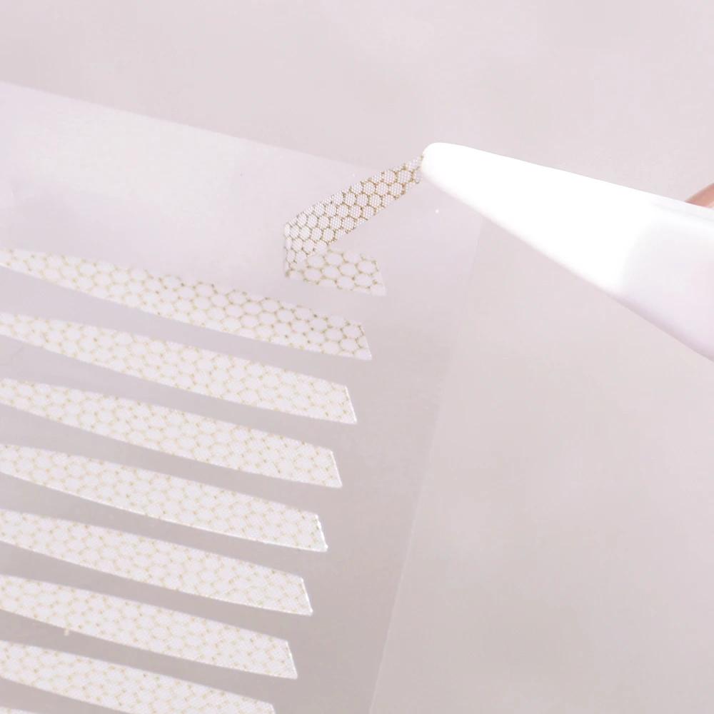Invisible Double Eyelid Sticker Natural Transparent Self Adhesive Mesh-Lace Eye Tape Sticker Waterproof Women Eye Makeup Tools