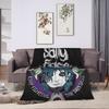 Sally Face Deken Zacht Straat Trend Pluche Plaid Deken Voor Jongen Meisje Slaapkamer Flanellen Sprei Bedhoes
