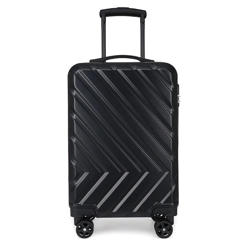 Lisenk PC Cabin Zipper Spinner Luggage 20 inch