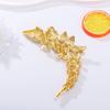 Vintage Alligator Brooch Joint Movable Alloy Animal Electroplated Large Alligator Brooch Men's Clothing Accessories
