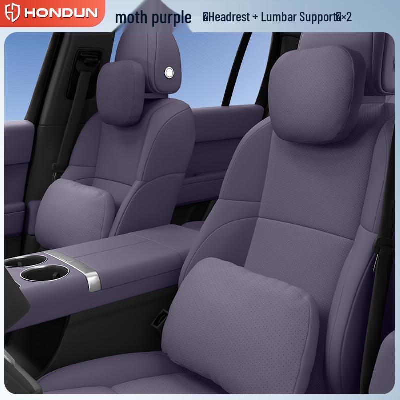 Leapmotor C11 Headrest & Lumbar Support Set: Essential Car Interior Decoration for Neck & Waist Protection