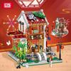 LOZ1923 Chinese Lantern Festival Pavilion Building Blocks - Cultural & Educational Toy for New Year Celebrations