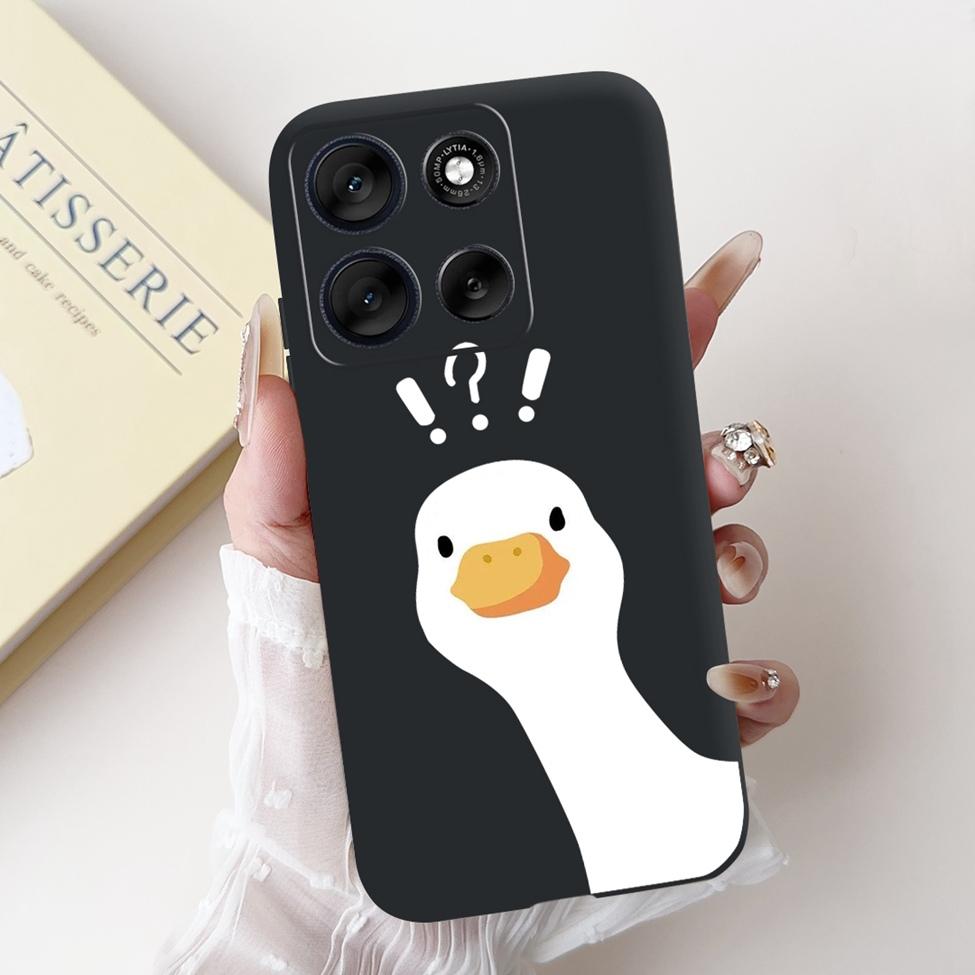 5G For Motorola Moto G56 G86 Cover For Motorola Moto G86 Case Silicone Fashion Butterfly Luxury Cute Funny Painted Back Cover