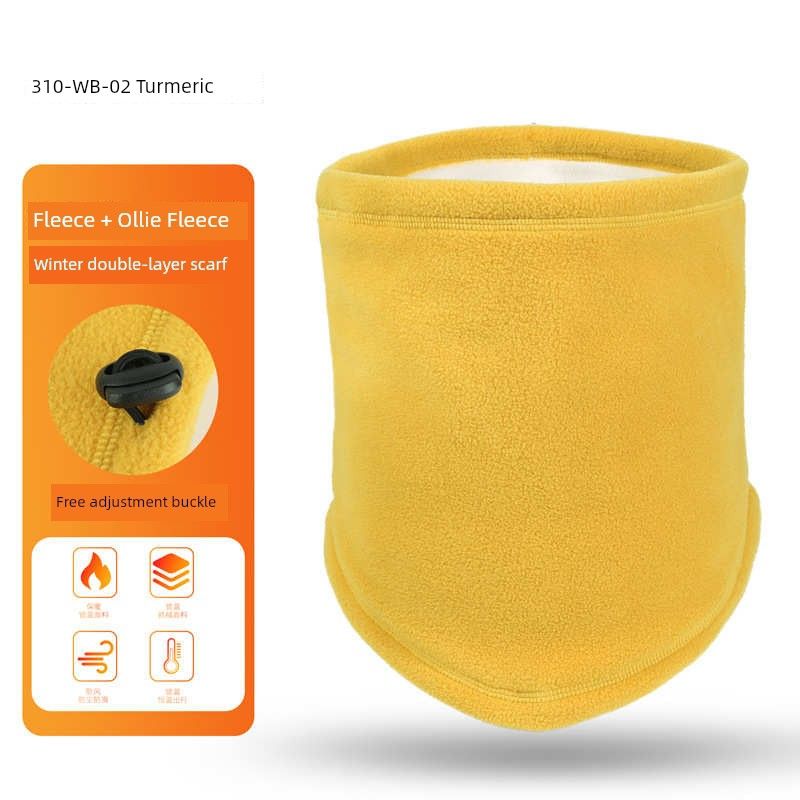 

Thousand Mask Moving Windproof Warm-Keeping and Cold-Proof Double-Layer Sports. Set Cycling Neck Cross-Border Ski Scarf Adjustable Thickened 310-WB-02 Turmeric All yards