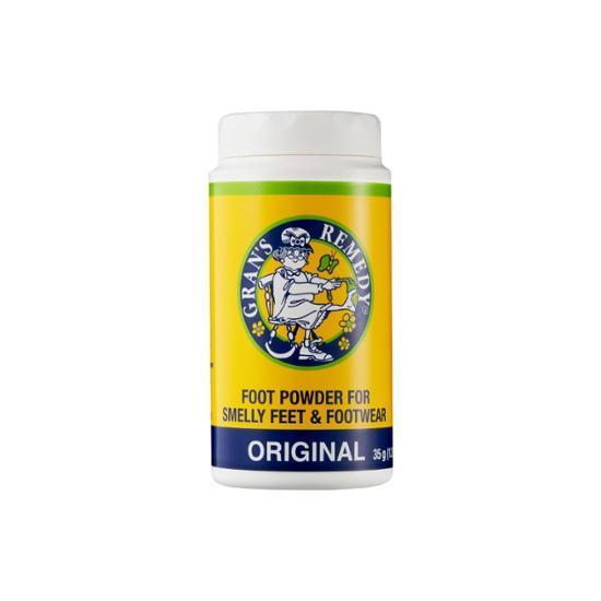 

Gran s Remedy Shoe Powder (Choose one of three flavors: Original/Peppermint/Orange) Original 35g