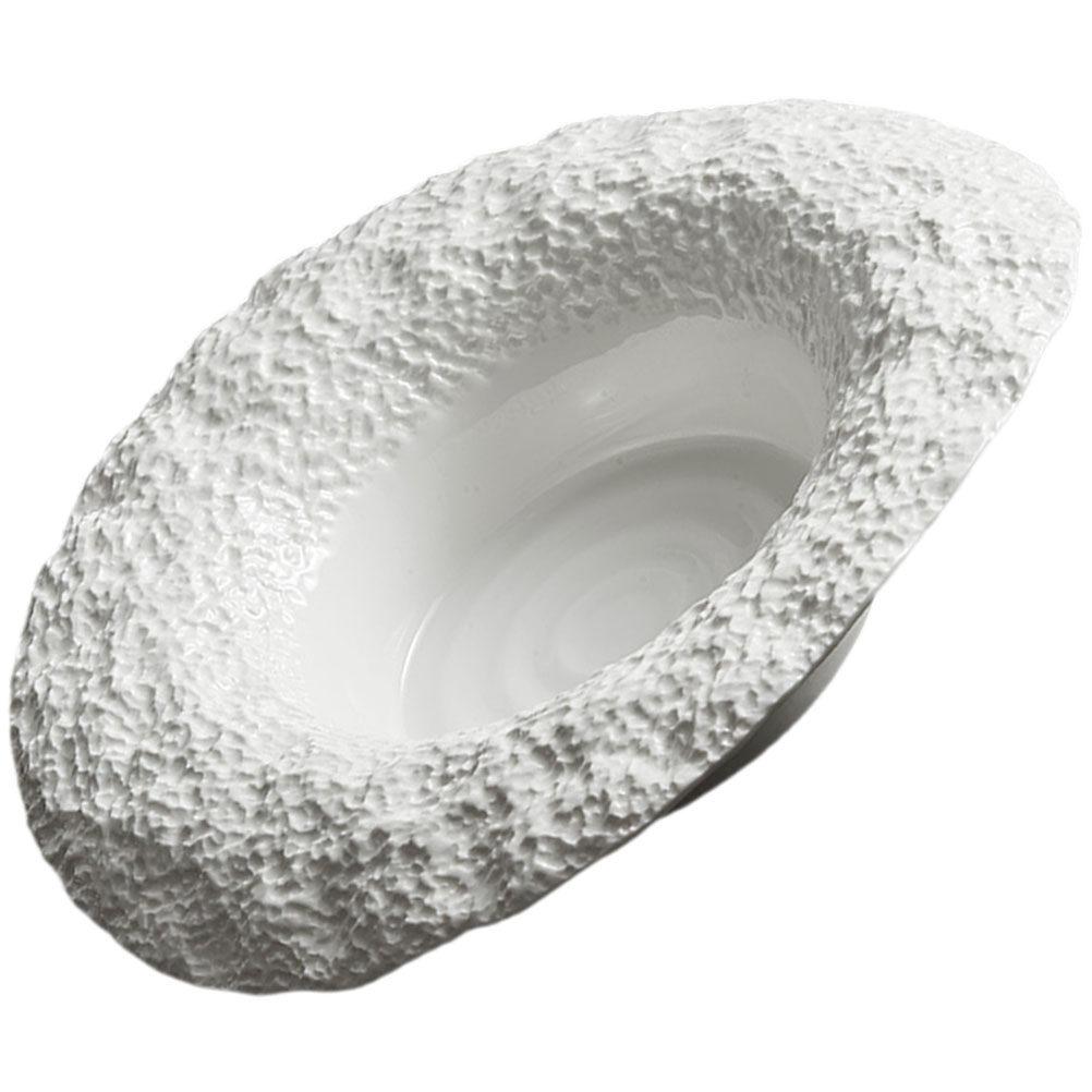 Rock Texture Ceramic Pasta Plate Deep