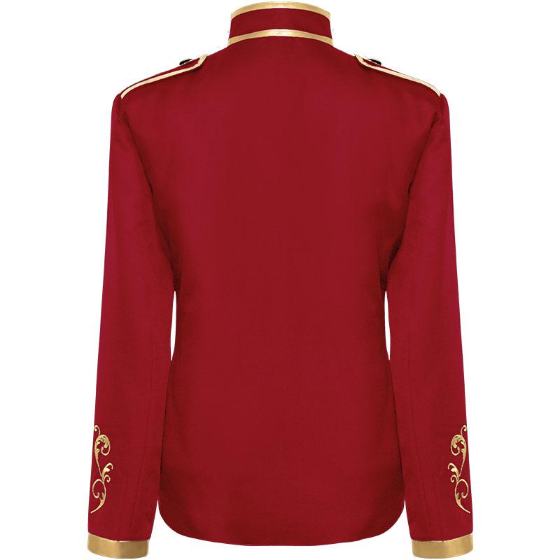 Manzhixin Men's European Court Prince Embroidered Sports Jacket