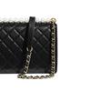 Chanel Sheepskin Flap Bag, Shoulder Bag, Crossbody Bag Women's Black AS0585-B00374-94305