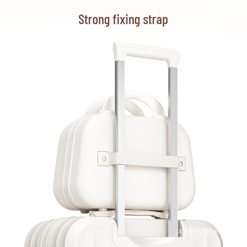 Women's 20" Carry-On Luggage - Sturdy and Durable Trolley Case with Thickened Design and Combination Lock, Men's 28" Large Capacity Option Available.