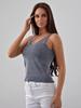 Shiny Sequined Knitted Women's Camisole Vest Top